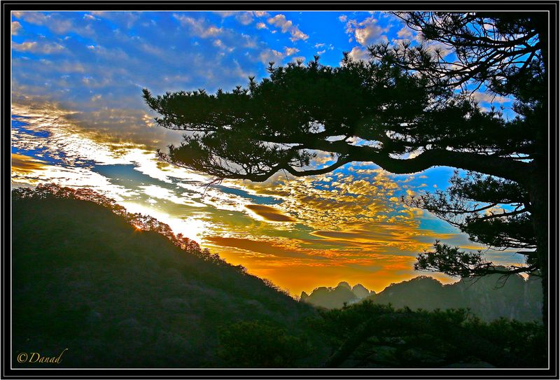 Huangshan Sunset.