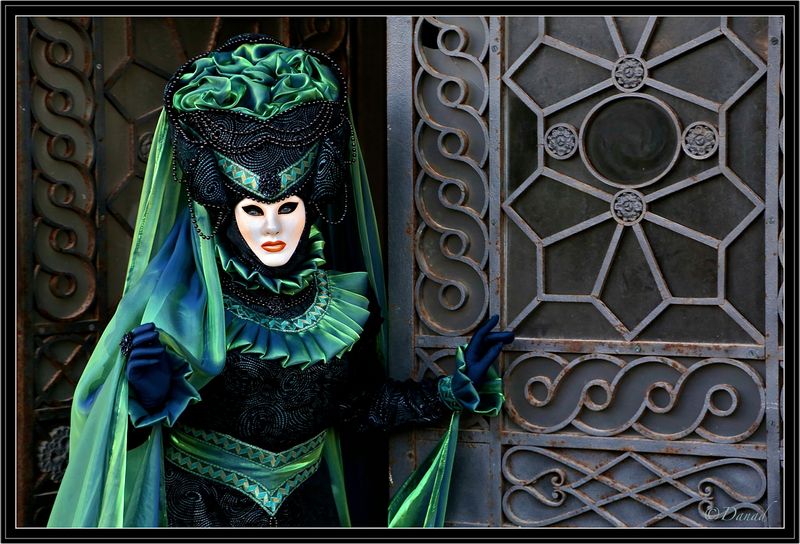 The Lady at her Gate.