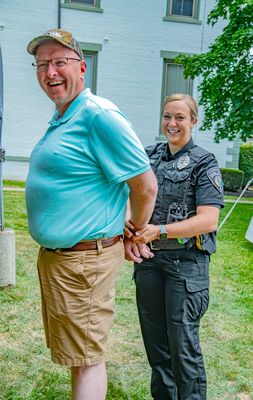 Local state representative meets the town police lady.