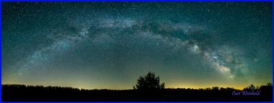 Arc of the milkyway April 28