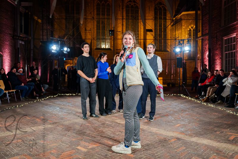 Dansvoorstelling door het Delft Fringe Festival, December 2024