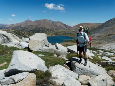 Approaching Kuna Pass (11,812ft; 3600m)