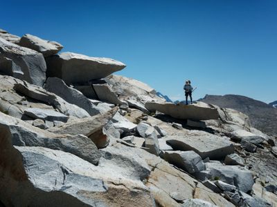 Traversing into Kuna Creek Basin