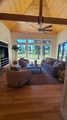 downstair family room