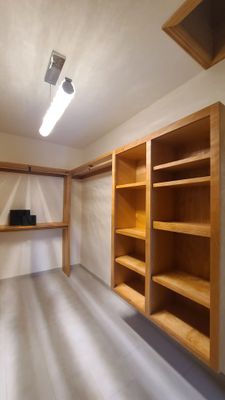 Primary closet