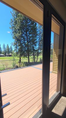 view from balcony