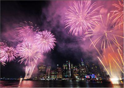 New York City July 4th Fireworks 2025