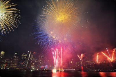 New York City July 4th Fireworks 2025
