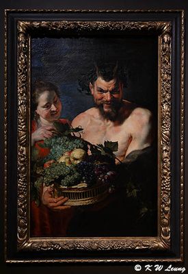 Satyr and Maid with Fruit Basket (c. 1615) by Peter Paul Rubens DSC_6294