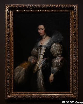 Portrait of Maria de Tassis (c. 1629-1630) by  Anthony van Dyck DSC_6301