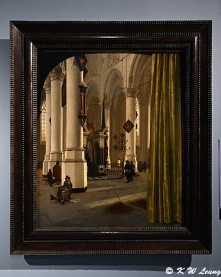 The Interior of the Nieuwe Kerk in Delft with the Tomb of Prince William the Silent of Orange by Hendrick Cornelisz van DSC_6334