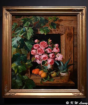Still life with Roses and Apricots (Late 1840s) by Ferdinand Kss DSC_7366 