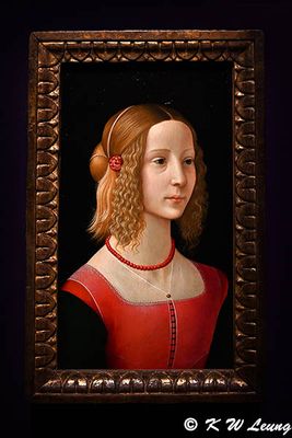 Portrait of a Girl by Workshop of Domenico Ghirlandaio DSC_6063