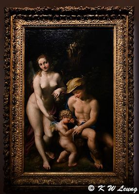 Venus with Mercury and Cupid by Correggio DSC_6025