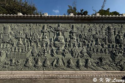 Buddha Stone Wall Mural @ Hongfa Temple IMG_2773