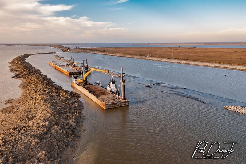 Dredging work Mobile Bay