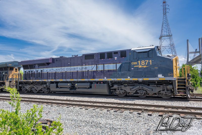 CSXT 1871 ACL  Heritage Unit