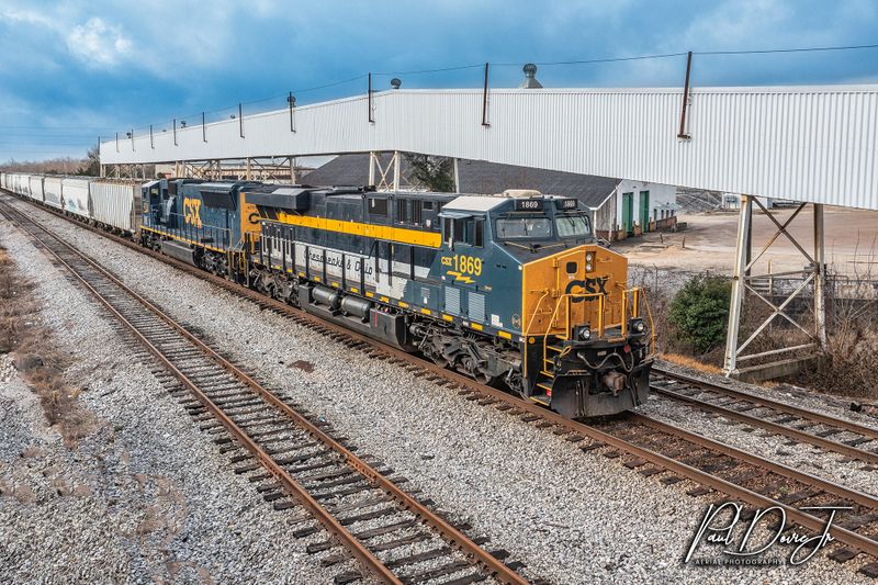CSXT 1869 Chesapeake & Ohio Heritage Unit