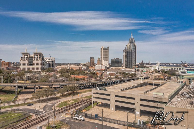 Mobile Alabama skyline