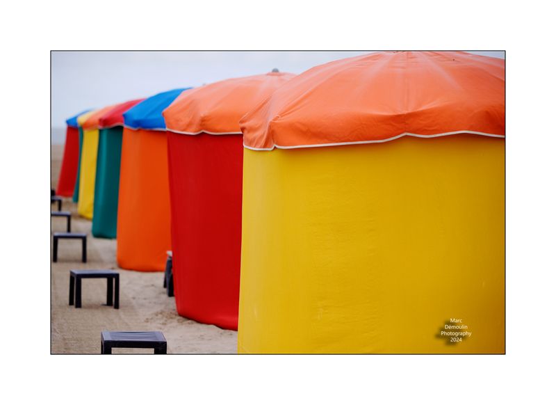 Beach Umbrellas in Deauville 2