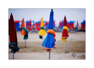Beach Umbrellas in Deauville 3