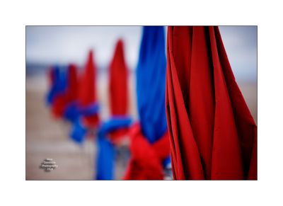 Beach Umbrellas in Deauville