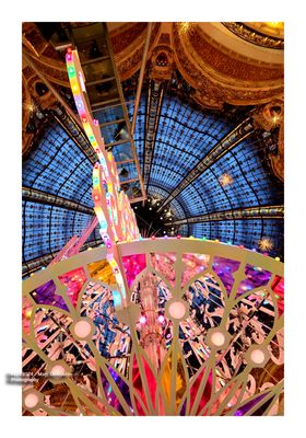 Christmas windows and Galeries Lafayette 12
