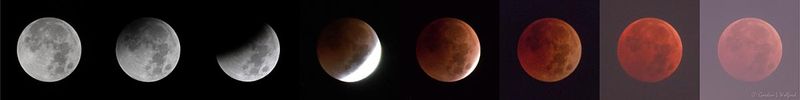 20221108 Total Lunar Eclipse - Start to End