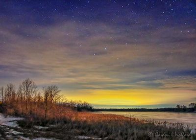 Night Clouds Above The Rideau River 90D55938