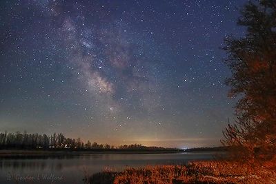 Milky Way Beyond The Rideau River 90D62871