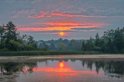 Clouded Sunrise Beyond Rideau Canal 90D69971-5