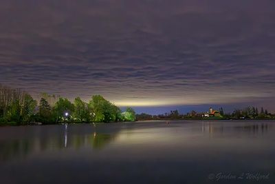 Rideau Canal On A Cloudy Night 90D89313