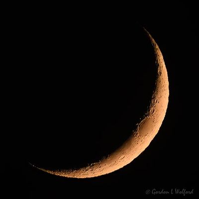 Waxing Crescent Moon DSCN154992