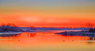 Rideau Canal At Sunrise 90D105756