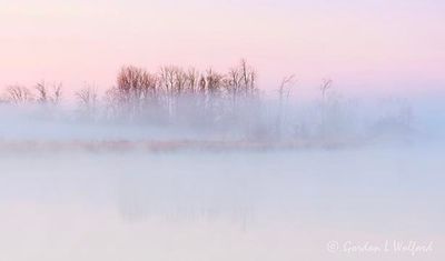 Foggy Otter Creek At Sunrise 90D109150