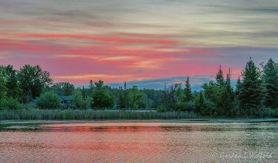 Clouded Sunrise Beyond Rideau Canal 90D112889