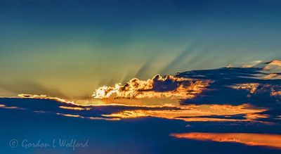 After The Storm Sunrise Sunbeams 90D114726