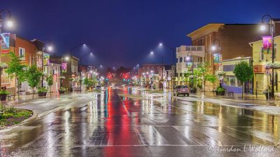 Beckwith Street In Dawn Rain 90D115492-6