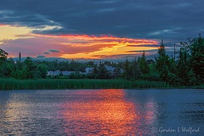 Clouded Sunrise Beyond Rideau Canal 90D115707