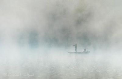Fisherman In Fog & Mist 90D115944