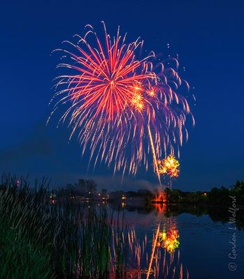Canada Day 2024 Fireworks 90D116479