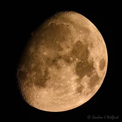Waxing Gibbous Moon DSCN011082