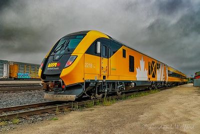 VIA Rail Train 41 Lumi Departing 90D123839