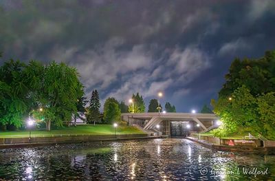Beckwith Street Bridge At Night 90D126171