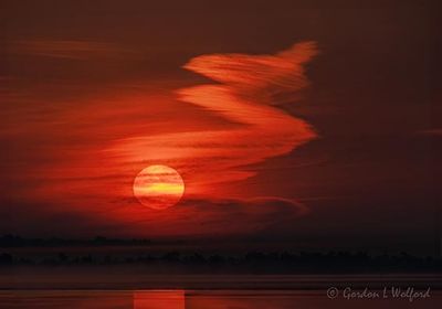 Clouded Sunrise Beyond Rideau Canal 90D127049