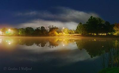 Night Fog Beyond Old Slys Road 90D129204.8