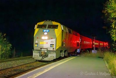 VIA Rail Train 41 Arriving 90D132424