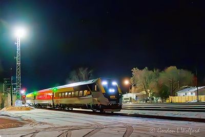 Torontobound VIA Rail Train 641 Before Dawn 90D136138