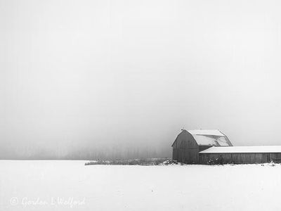 Barn On A Foggy Morning DSCN017180