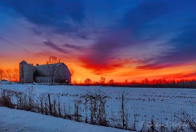 Barn At Sunrise 90D146720